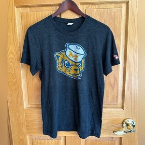 Michigan Wolverines mitten state tee